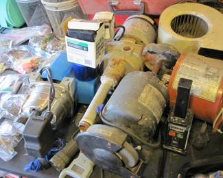 Bench Grinder, Water Pumps