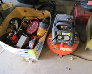 Air Compressor, Trailer Lights