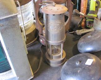Vintage Thomas Williams Minors Lamp