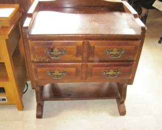 Antique Wood Stand