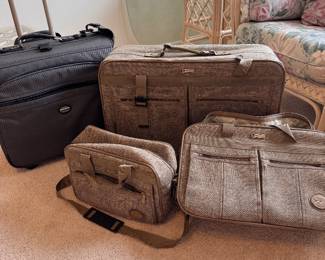4 pieces of luggage