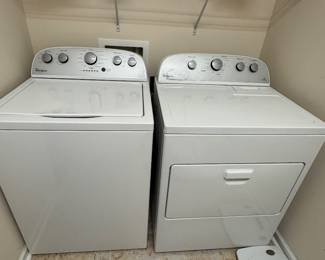 Washer and dryer, excellent condition