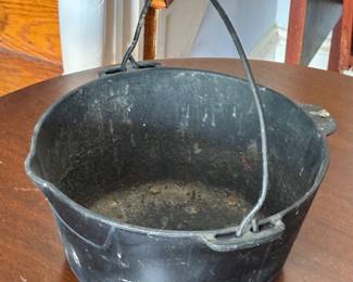 Large Cast Iron  Bucket 