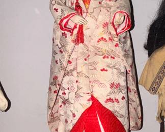 Handmade Silk Kimono Doll