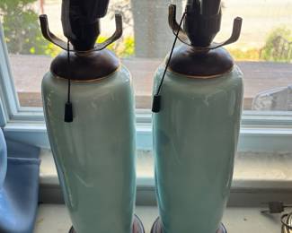 Exquisite Pair of Japanese Lamps 