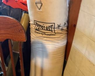 . . . vintage Everlast punching bag