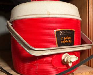 . . . vintage cooler