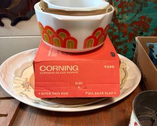 . . . brand-new, in-the-box Corning Ware -- Arches pattern two-bowl set!!