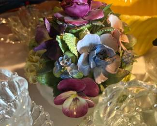 . . . large piece of Coalport