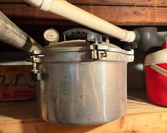 . . . vintage pressure cooker