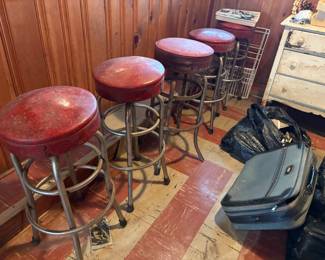 . . . classic bar-stool set
