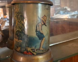 . . . cute lamp -- boy taking a whiz