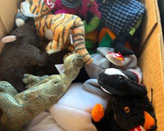 . . . there are a TON of Beanie Babies