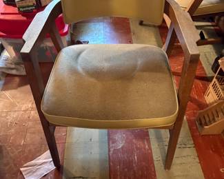 . . . Mid-century Gun-locke conference chairs