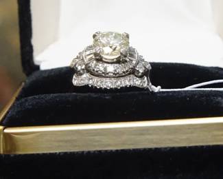 Platinum 4.51 Ct Diamond Ring