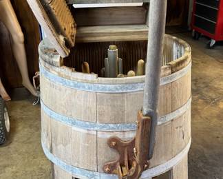 WOOD WASHING MACHINE