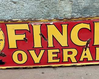 FINICK'S OVERALL SIGN