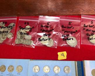 Silver half dollars
