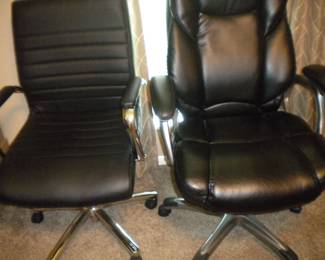 2 office chairs