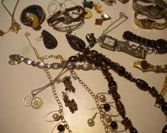 Some of the costume jewelry