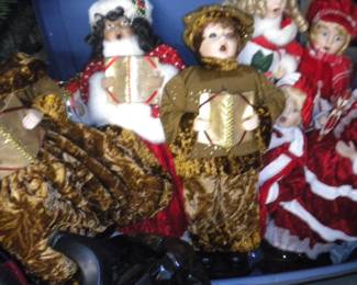 Christmas carolers