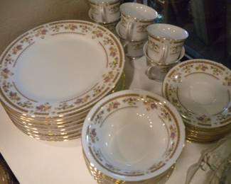 Partial china set