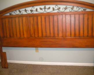 Ornate modern country headboard