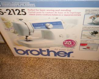 LS2125 sewing machine still in the box