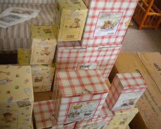 OVER 250 collectible Cherished Teddies all LIKE NEW in boxes , more pics soon