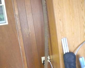 Logging 2 man cross cut saw