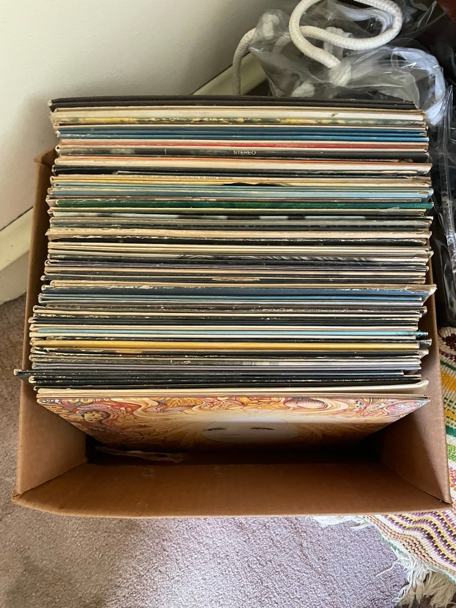 Assorted Vinyl Records Collection
