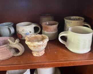 Sarah Jo Hermanson Glazed Ceramic Mugs