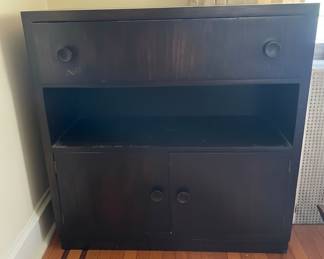 Vintage Secretary Desk with Cabinet