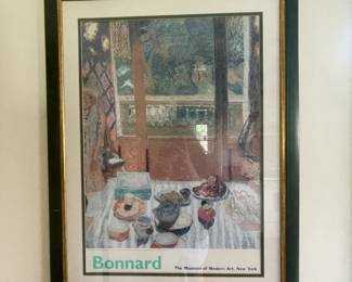 Pierre Bonnard The Breakfast Room Poster, The Museum of Modern Art, New York
