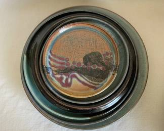 Sarah Jo Hermanson Studio Ceramic Plates