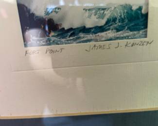 James J. Konzen "Fort Point" Signed Limited Edition Print