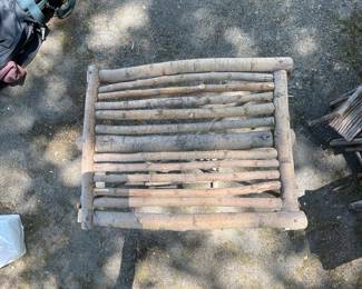 Adirondack Twig Side Table