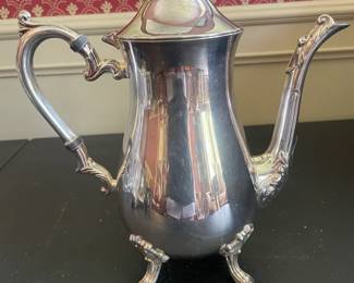 Vintage Taunton Silversmiths Sheridan Coffee Pot