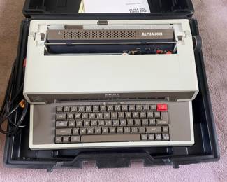 Royal Alpha 201 Portable Electric Typewriter