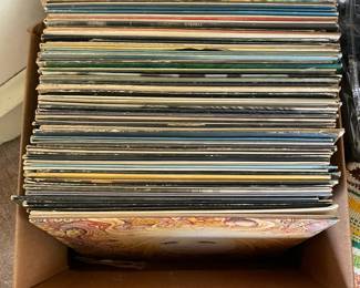 Assorted Vinyl Records Collection