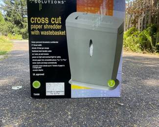 Tech Solutions TS4500 Cross Cut Paper Shredder