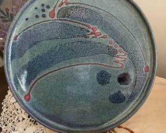 Sarah Jo Hermanson Studio Pottery Plate D