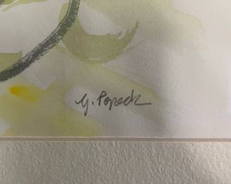 G. Popeck Watercolor Botanical Art second image