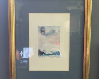 James J. Konzen "Fort Point" Signed Limited Edition Print