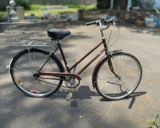 Vintage Raleigh Sports 3-Speed Women's Cruiser Bicycle