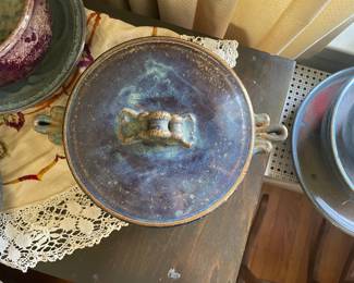 Sarah Jo Hermanson Studio Pottery Casserole Dish with Lid