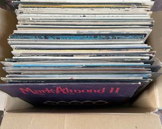 Assorted Vinyl Records Collection