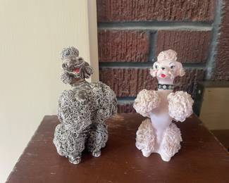 Vintage Poodle Figurines