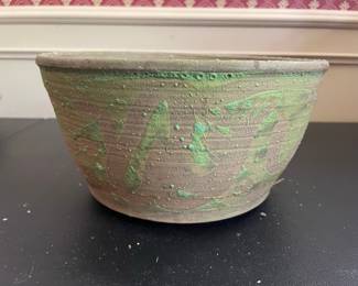 Sarah Jo Hermanson Green Glazed Bowl
