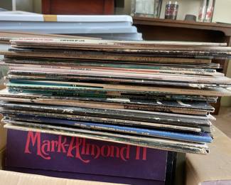 Assorted Vinyl Records Collection